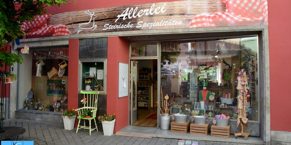 Allerlei - Geschäft mit steirischen Spezialitäten und Souvenirs | © Allerlei | Kevin Geißler