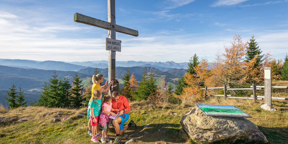 wandern, Gipfelkreuz, Grebenzen, St. Lambrecht | © TVB Naturpark Zirbitzkogel-Grebenzen | Mediadome