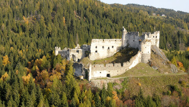 Ansicht Ruine Steinschloss | © Naturpark Zirbitzkogel-Grebenzen