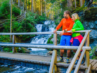 wandern, Wasserfall, idyllische Schlucht, St. Marein bei Neuamrkt | © TVB Naturpark Zirbitzkogel-Grebenzen | Mediadome