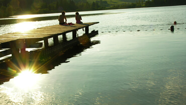 Abendstimmung, Teich, schwimmen, Mariahof | © TVB Naturpark Zirbitzkogel-Grebenzen