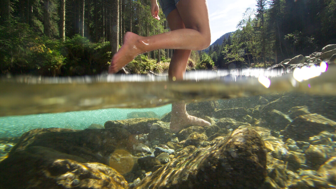 Beine, Wasser, Steine | © Steiermark Tourismus, Lanxx