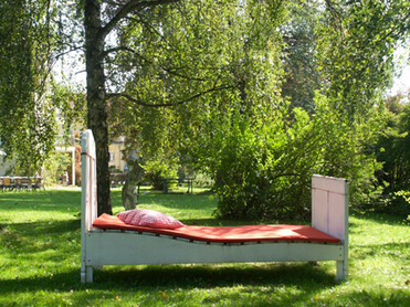 Garten, Bäume, Bett | © Pichlschloss