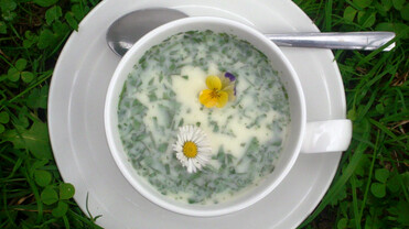 Suppe mit Wiesenblumen | © Naturpark Zirbitzkogel-Grebenzen