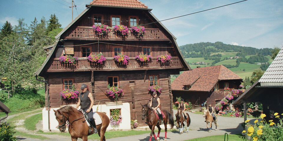 Reitergruppe, Schilcherhof, St. Blasen | © Schilcherhof