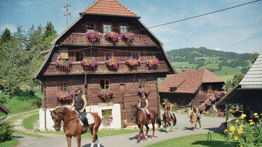 Reitergruppe, Schilcherhof, St. Blasen | © Schilcherhof