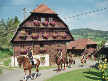 Reitergruppe, Schilcherhof, St. Blasen | © Schilcherhof