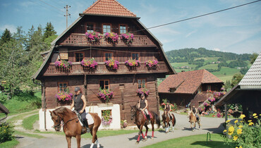 Reitergruppe, Schilcherhof, St. Blasen | © Schilcherhof