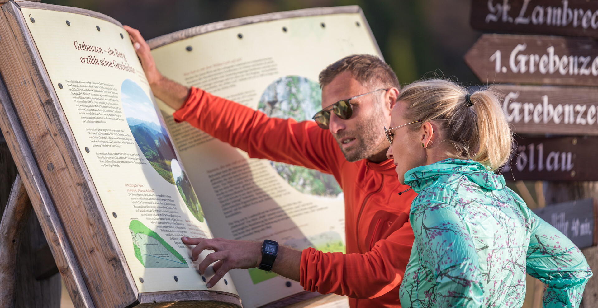 Pärchen, naturLesen, Buch, Dreiwiesenhütte | © TVB Naturpark Zirbitzkogel-Grebenzen | Mediadome