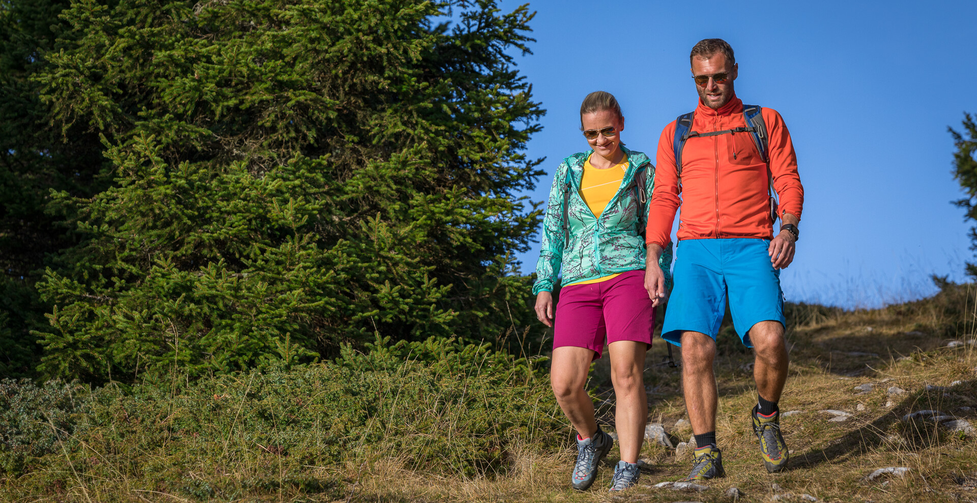 Pärchen wandert, Weg, Grebenzen | © TVB Naturpark Zirbitzkogel-Grebenzen | Mediadome