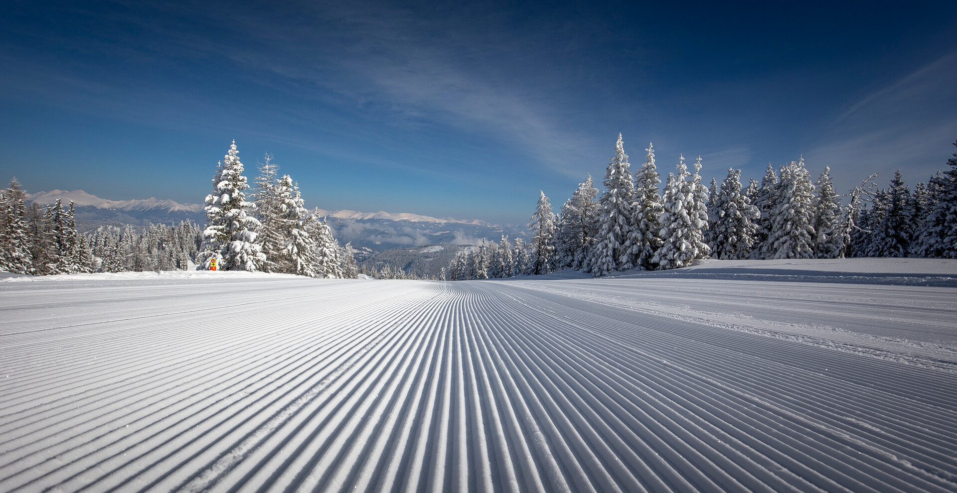 präparierte Piste | © Skigebiet Grebenzen | ikarus.cc