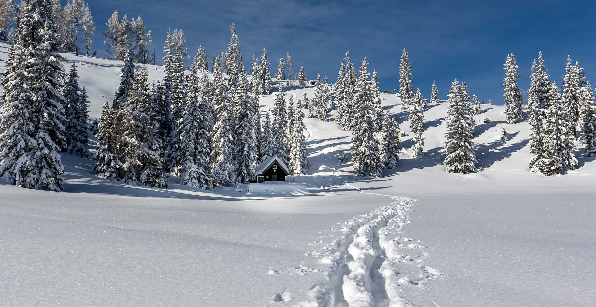 Skigebiet Grebenzen, Spuren im Schnee, Winterparadies | © Skigebiet Grebenzen | ikarus.cc