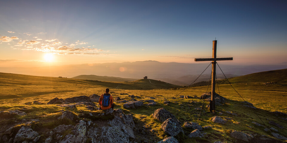 Gipfelkreuz, Sonnenaufgang | © FRANZGERDL